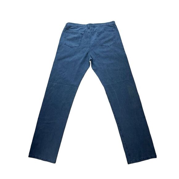 APC  Standard Jeans High-rise straight-leg jeans in thin blue denim Size 36 - Picture 2 of 9